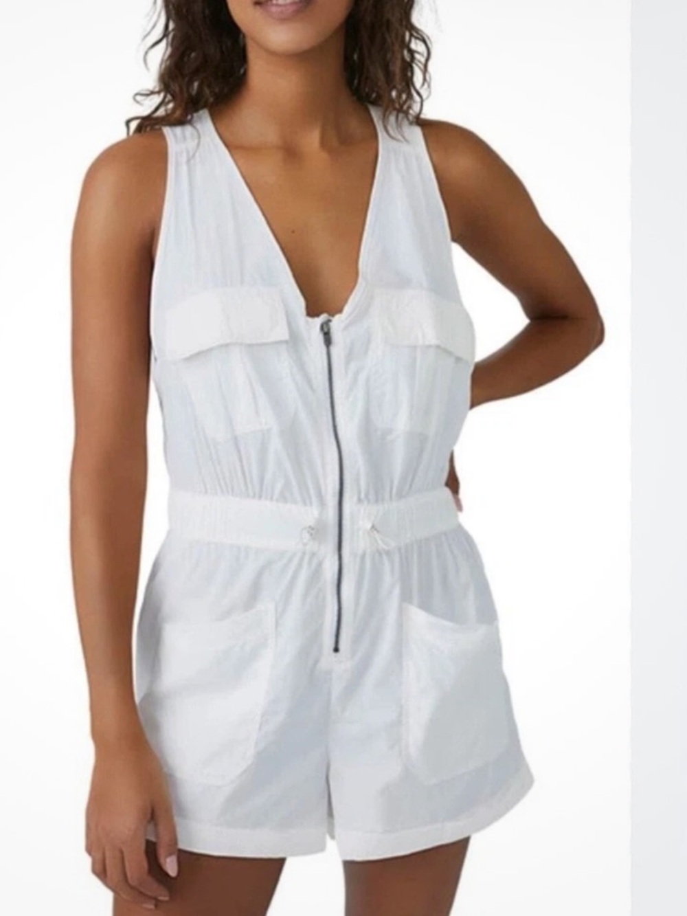 NWT Free People Movement Noiseless back on trek 6 pockets galore cover up hike